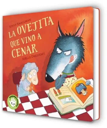 La ovejita que vino a cenar (La ovejita que vino a cenar. Libro de cartón) (Pequeñas manitas)
