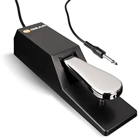 M-AUDIO SP-2 - Pedal de Sostenido Universal con Tacto de Piano para Teclados Electrónicos, Pianos Digitales, Controladores Midi, Sintetizadores y más