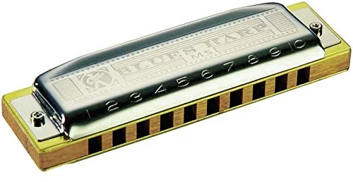 Hohner M533016 - Armónica en Do Mayor (acero inoxidable), color azul
