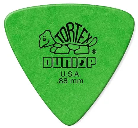 JIM DUNLOP Púas Tortex Triangulo 0,88mm Saco de 6