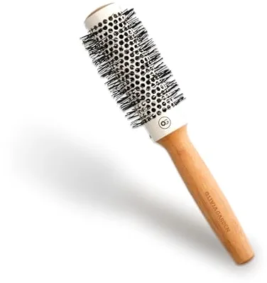 Olivia Garden Bamboo Touch Blowout Thermal - 33 - Cepillo Redondo de Bambú Ecológico para Volumen y Brushings Brillantes