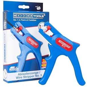 WEICON TOOLS Tenaza Pelacable No. 5 | Rango de trabajo 0,2 - 6 mm² | Automática