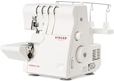 Singer 14SH654 - Remalladora, 1300 ppm, Color Blanco