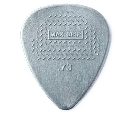 JIM DUNLOP Púas Max Grip 0,73mm Saco de 12
