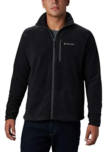 Columbia Fast Trek II Full Zip Fleece - Forro Polar para Hombre, Color Negro, Talla M