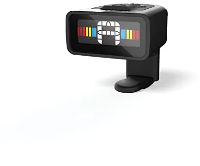 D'Addario Micro Afinador de Clavija - Afinador de Guitarra - Afinador de Guitarra Española - Afinador Guitarra Eléctrica - Clip On - 1 Pack