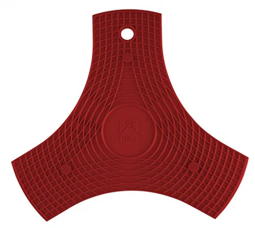 BRA Safe Salvamanteles, Silicona, Naranja, 2 Unidades
