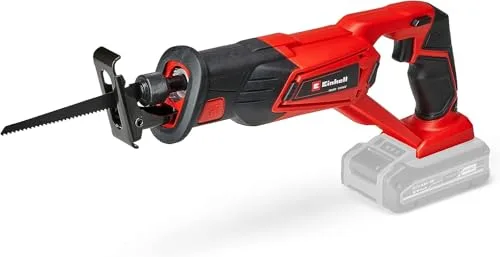 Einhell Sierra de sable inalámbrica - TE-AP 18/22 Li-solo, con Power X Change - 18 V, 2600 1 / min máx., 100 mm máx, hoja de 8 cm incluida. motor Triathlon. No incluye batería ni cargador