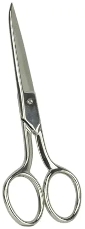 Beter Tijera de Costura Multifunción de Acero Inoxidable – Precisión para Telas, Hilo y Manualidades – 12,5 cm, Color Plateado