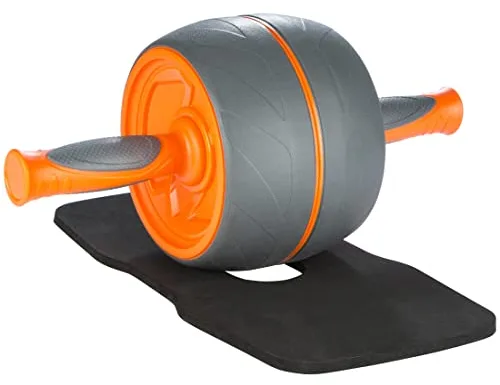 Ultrasport Premium - Aparato de Abdominales con Superficie de Apoyo para Las Rodillas y Manual de Ejercicios, Color Naranja