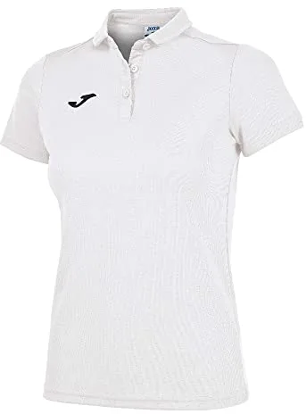 Joma 900247 Camiseta Polo, Mujer, Blanco, L