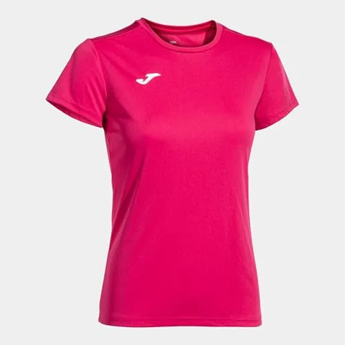 Joma Combi W M/C, Camiseta Mujer, Fucsia, L