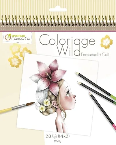 Avenue Mandarine – Cuaderno para colorear