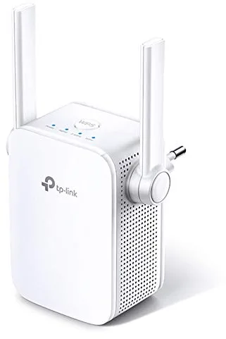 TP-Link RE305 - Repetidor WiFi AC1200, Doble Banda 5 GHz y 2.4 GHz, Amplificador y Extensor, Modo Ap, WPS Botón, Puerto Ethernet, Color Blanco