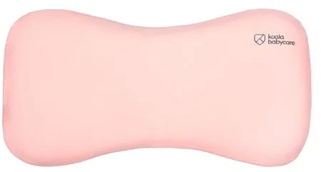 KOALA BABYCARE Almohada para bebés hasta los 36 Meses para Ayudar a prevenir y Tratar la plagiocefalia,de Funda extraíble (con Dos Fundas), Hecha de Memory Foam, Espuma viscoelastica - Rosa