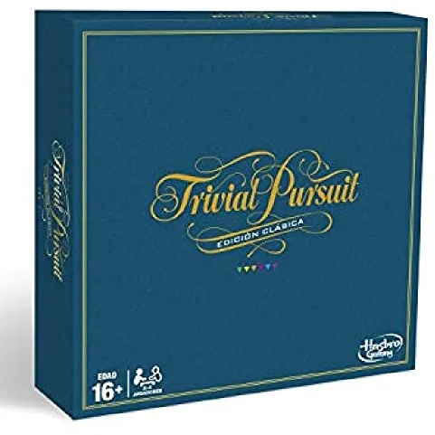 Hasbro Gaming Trivial Pursuit (en Español), Juego de Preguntas para Adolescentes Mayores de 16 Años, Juego de Mesa Multijugador para Fiestas