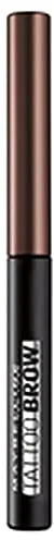 Maybelline New York, Tinte de Cejas Semi-permanente, Fórmula peel-off despegable, Tono: 02 Medium Brown, 4.6 ml