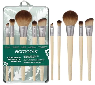ECOTOOLS Start the Day Set de pinceles de maquillaje