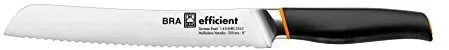 BRA Efficient Cuchillo de pan, Acero Inoxidable, Gris, 3x5x34 cm