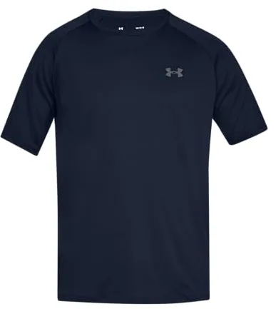 Under Armour Ua Tech 2.0 Ss Tee, Camiseta Hombre, Azul (Academy/Graphite 408), L