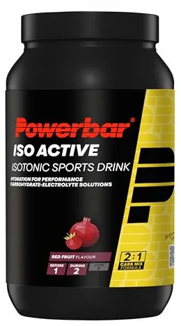Powerbar - Isoactive - Red Fruit - 1320g - Bebida isotónica para deportistas - 5 electrolitos
