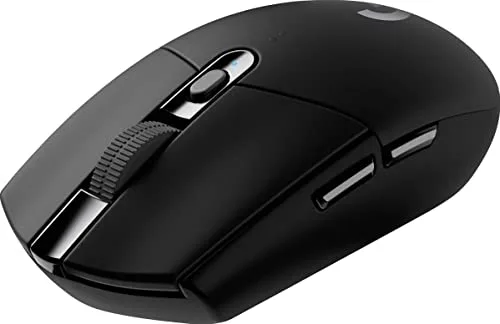 Logitech G305 Lightspeed Ratón Gaming Inalámbrico, Captor Hero 12K, 12,000 dpi, Ultra-Ligero, Batería de 250h, 6 Botones Programables, Memoría Integrada, PC/Mac, Negro