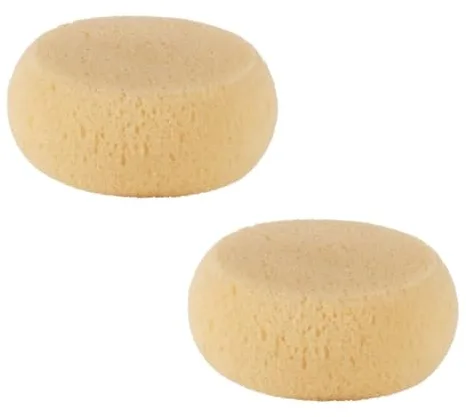 Jané Esponja Hidrófila para Bebé, Pack 2 Unidades, Suave y Absorbente, Especial Recién Nacido, Higiene Infantil