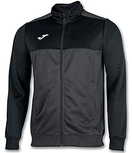 Joma Hombre Sudadera, Antracita-Negro, XXL