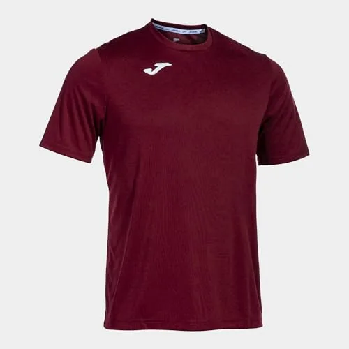 Joma Combi M/C, T-Shirt Hombre, Burdeos, M