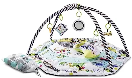 kk KinderKraft Educational Playmat SMARTPLAY - Baby, Unisex Infantil, Multicolor, 1 Unidad (Paquete de 1)