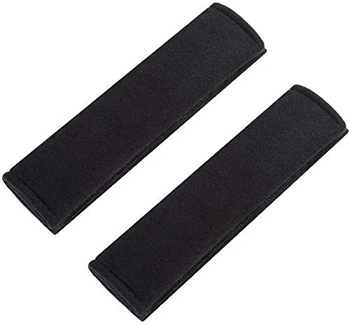 URAQT Protector Cinturon Coche Niños, 2pcs Almohadillas Cinturon Coche, Almohadillas para Cinturón de Seguridad, Funda Cinturon Coche para Adulto Niños Protegen Hombro Cuello, Cómodas Durante Viaje