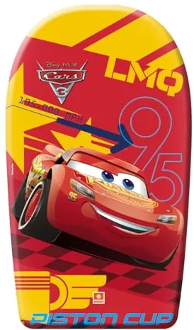 Mondo Toys - Body Board 84 Cars - Tabla de Surf para Niños 84 cm - 11195