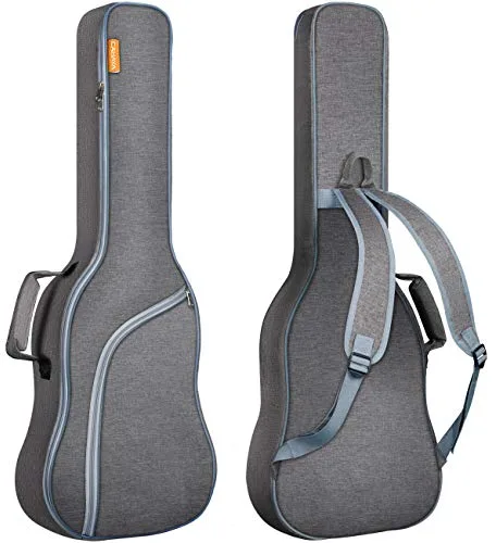 CAHAYA Bolsa Guitarra Electrica Acolchada 9mm Funda para Guitarra Electrica con Un Bolsillo Frontal para Libros de Música Modelo CY0175