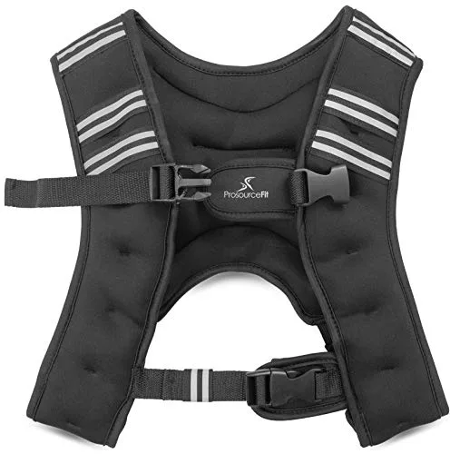 ProsourceFit Exercise Weighted Training Vest - 10lb, Black