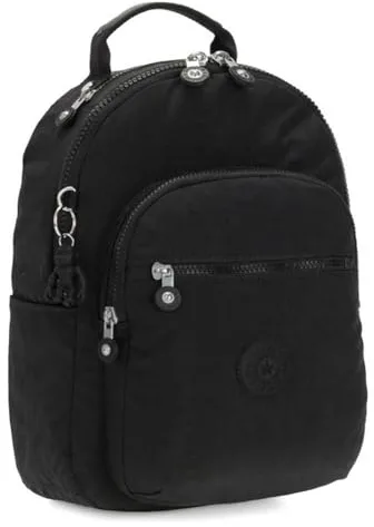 Kipling Seoul S Mochila Pequeña, Black Noir (Negro)
