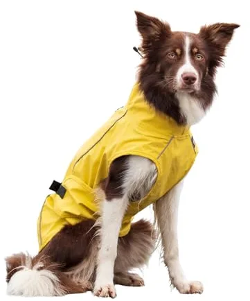 TRIXIE Impermeable Vimy para Perros Poliuretano S 35 cm amarillo
