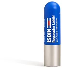 ISDIN Reparador Labial, Reparador Labial Bálsamo, Textura en Barra para una Fácil Aplicación, 4 g