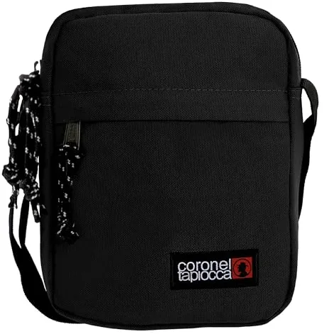 Coronel Tapioca - Bandoleras Hombre - Bolso Hombre - Bolso hombre bandolera - Bolso Bandolera hombre - Bandolera piel hombre para uso diario, casual, viaje o negocios