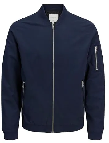 JACK & JONES Bomber Jacket Bomber Jacket Navy Blazer XL Navy Blazer XL