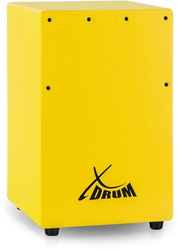 XDrum KC-37G Cajón para niños en amarillo
