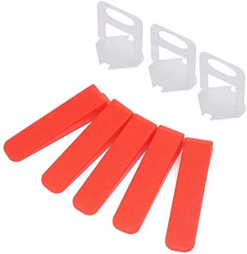 Sistema de nivelación de azulejos TOPWAY Paquete de 400 unidades Niveladores de 1,5 mm Espaciadores para la construcción de paredes Pisos