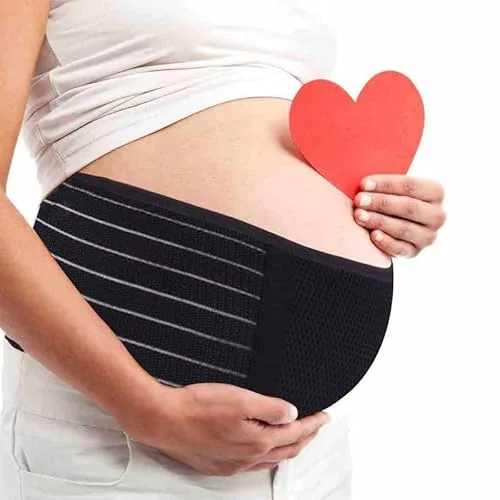 Cinturón Apoyo Embarazada, Maternidad Faja, Premamá Banda - Aliviar el Dolor de Espalda, Ajustable