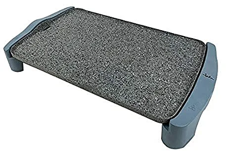 Jata GR600AM Plancha de Asar Antiadherente, Resistente al rayado, 2500 W, Medidas 46 x 28 cm, Resistencia en forma M, Fabricada en España, Fácil limpieza, Bandeja recogesalsas