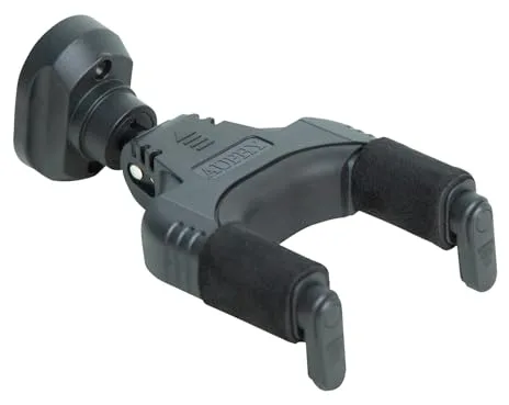 AUPHY Profesional Soporte de Pared para Guitarra,Autocierre por Gravedad & Diseño Giratorio, Gran Capacidad de Carga para Guitarras Acústicas y Clásicas y Guitarras y Bajos Eléctricos