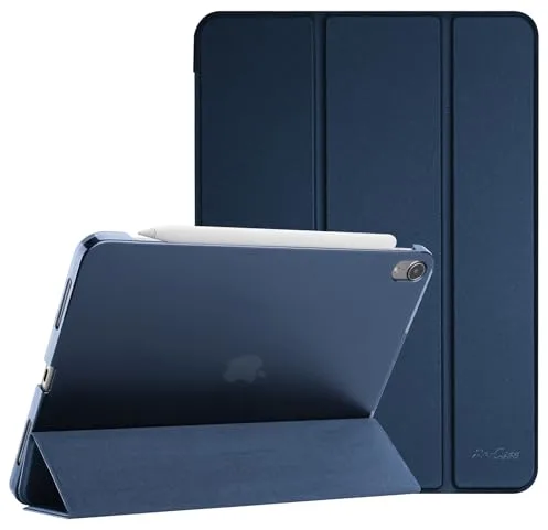 ProCase Funda para iPad Air 11 Pulgadas 2026 (M4) / 2025 (M3) / 2024 (M2), Compatible con iPad Air 5ª Gen (2022) / 4ª Gen (2020) 10,9 Pulgadas, Delgado, Ligero, Soporte Lápiz - Marina