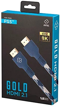 FRTEC - Cable HDMI 2.1 para Playstation 5, 1.5 metros (PlayStation 5)