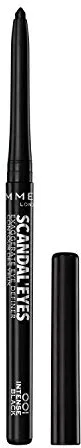 Rimmel London Scandal'eyes Exaggerate Eye Definer, Delineador de ojos automático, Tono 1 Negro