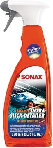 SONAX Xtreme Ceramic QuickDetailer (750 ml) sellador de Pintura con tecnología cerámica para un Acabado Proporciona una Superficie Suave y un Acabado Brillante | N.° 02684000