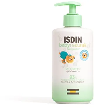 ISDIN Babynaturals Gel Champú con 93% de Ingredientes de Origen Natural, La Importancia del Baño y la Higiene del Bebé, 400 ml