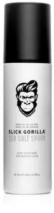 Slick Gorilla Spray de Sal Marina para Hombres 200 ml | Spray Texturizante | Volumen Ligero | Acabado Mate | Textura Natural | Fijación Flexible